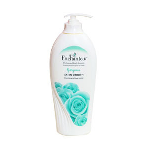 Women -  Skin Care  - Enchanteur Perfumed Body Lotion Gorgeous Satin Smooth 500 ml