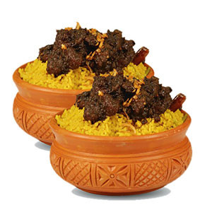 Premium Beef kalo bhuna with Achari khichuri - for 2Persons