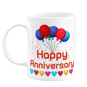 Anniversary Gift Mug -  Happy Anniversary