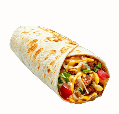 Vegetable Shawarma Wrap From Shawarma House