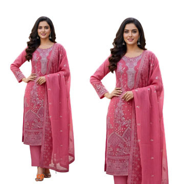 Women Dress - Premium Embroidered Dress -12