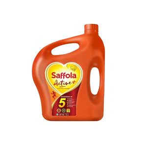 Saffola Active Plus Edible Oil 5 ltr