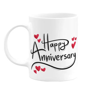 Anniversary Gift Mug -  Happy Anniversary