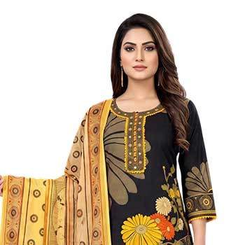 Shalwar Kameez - Embroidered Cotton Shalwar Kameez-16