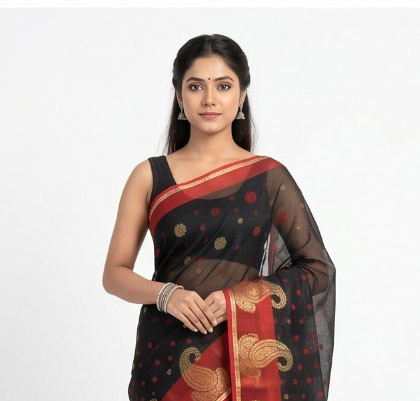 Tangail Jamdani Cotton Sharee For Women