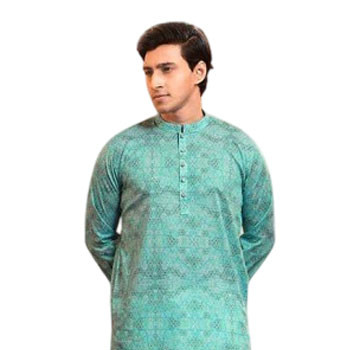 Multicolor cotton printed regular fir ekchat Panjabi
