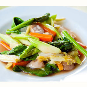 Chinese Food:  Vegetable - THAI STYLE MIXED VEGETABLE  From - "Sung Garden"