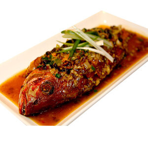 Spicy Pomfret Thai Style