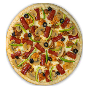 Sausage Carnival Pizza From Pizza Guy