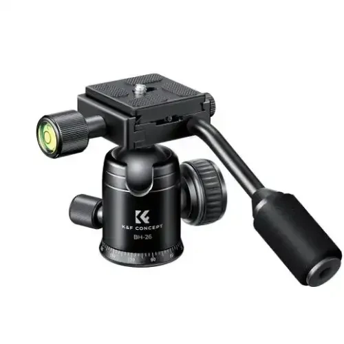 Gadgets Tripod - K&F Concept KF31.049 BH-26 Tripod Ball Head