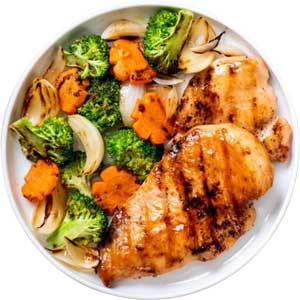 Chicken Steak Meal from Barcode Cafe  Chittagong