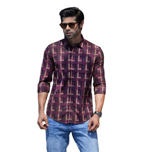 Full Sleeve Regular Fit Shirt For Men