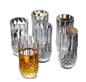 Household -  Dining  -  6 Pcs Beautiful Design Heavy Water