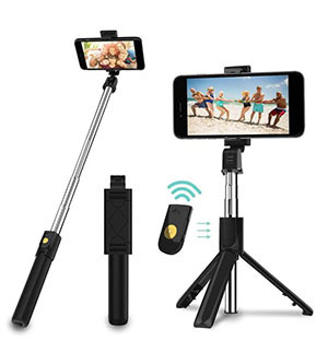 Gadgets Tripod - K07 Bluetooth Control Flexible Selfie Stick