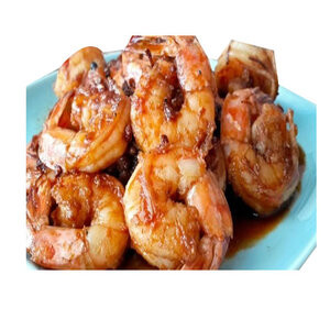Thai Shrimps With Basil Leaf re-known Restaurant 4 Seasons