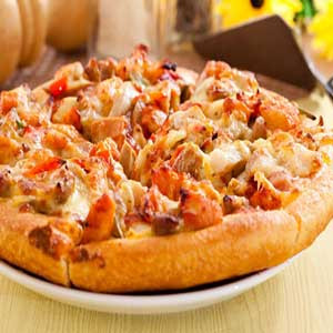 Chicken Hot Pizza From Pizza King