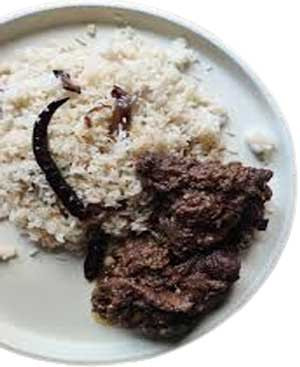 Khushbu Polao with Kala Bhuna from Food Lab