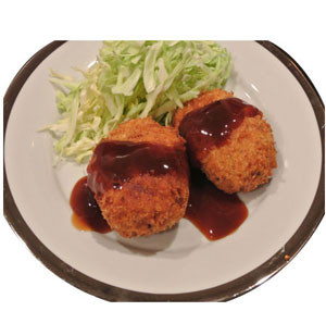 Japanese Food: Japanese Teriyaki Beef with mashed potato "Kiva Han"