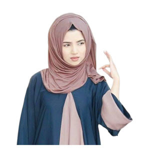 Islami Gifts - Rosy Brown Color Premium Arabic Hijab For Women