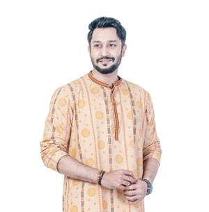 Men’s Brown Cotton Panjabi