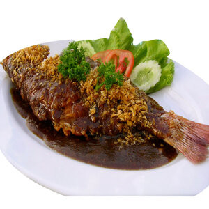 Fish with Garlic Pepper