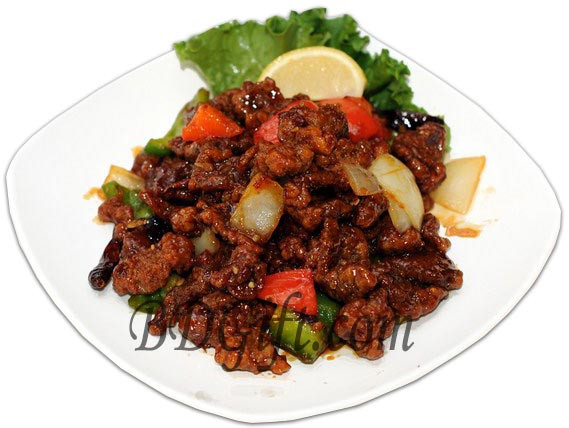Jing Ling's Spicy Beef & Onion 1:3: A Fiery Fusion!
