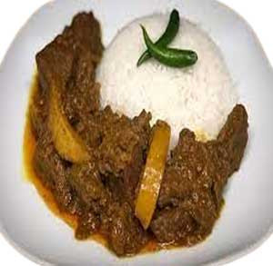 Shatkora Beef with Rice Including Dal  Delight from Panch Bhai Restaurant, Sylhet