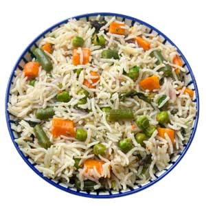 Vegetarian Polao from Fusion Eats Restaurent Chittagong