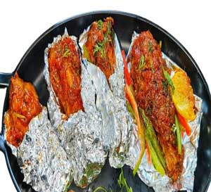 Szechuan Chicken in Foil Paper from Pitstop Restaurant Chittagong -