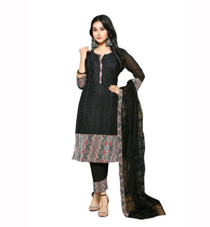 Chic Embroidered Georgette Shalwar Kameez For Women