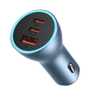 Baseus Golden Contactor Pro Car Charger 65W USB with Dual Type-C