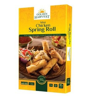 Golden Harvest Mini Chicken Spring Roll 15 pcs