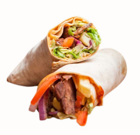 Beef Shawarma Wrap From Shawarma House