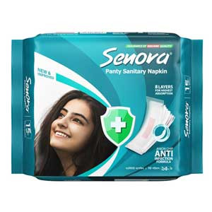 C4 Senora Sanitary Napkin (Panty) 15 pcs