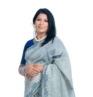 Block print Slub Cotton Sharee For Women