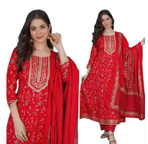 Salwar Kameez - Gown Three Piece ( C )