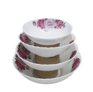 Household - Dining - 4 pcs Pyrex Curry Bowl Set