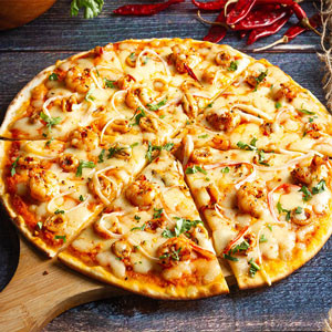 All Star Seafood Pizza From Fat Boy Pies by Picnic