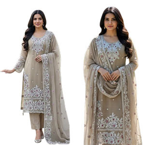 Women Dress - Georgette Pakistani Salwar Suits-01