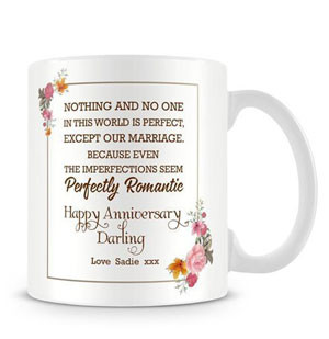 Anniversary Gift Mug -  Happy Anniversary