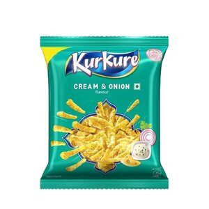 Kurkure American Style Cream & Onion Chips 37 gm - 2 pcs