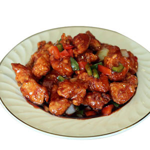 Chinese Food: Peking Chicken Boneless -"Chilis"