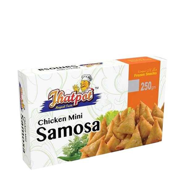 Jhatpot Chicken Mini Samosa 250 gm