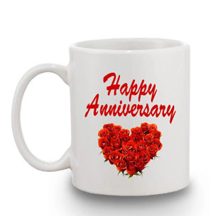 Anniversary Gift Mug -  Happy Anniversary