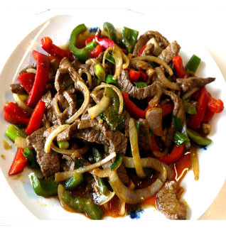 Chinese Food:  Beef Chili Onion  From - "4 Seasons"