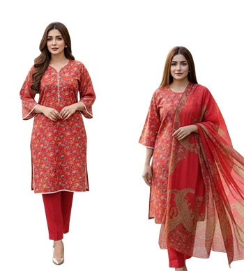 Anarkali Kurta Set - ( 01 )
