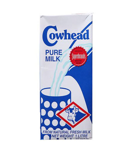 Cowhead Pure UHT Milk - 1ltr
