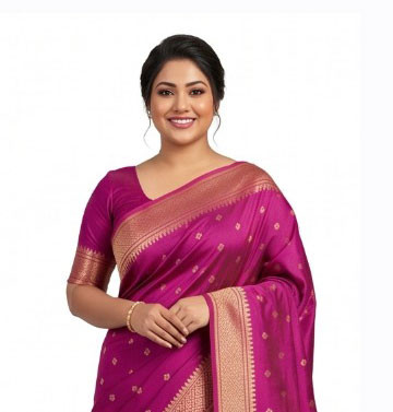 Radiant Magenta Mina katan Sharee