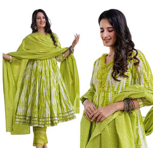 Salwar Kameez - Readymade 3 Piece Gown ( D )