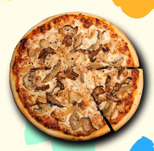 Mushroom Lover Pizza From Pizza Guy